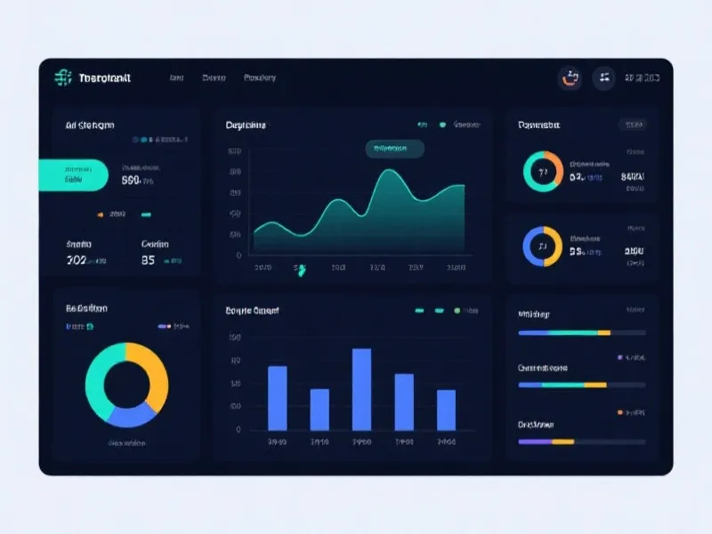 数据可视化分析界面